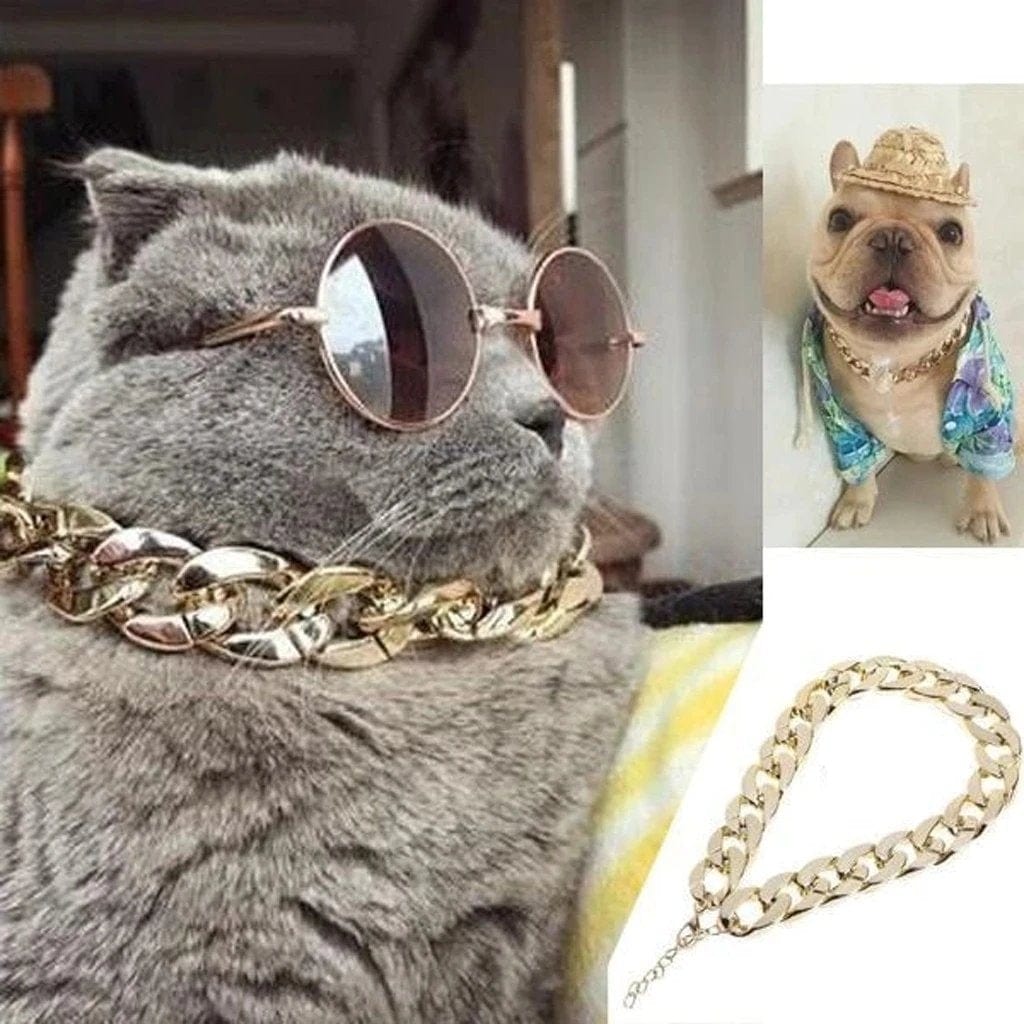 ThugPet - Thick Cuban Link Chain Pet Collar