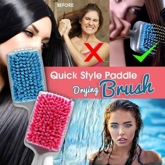 TowelComb - Quick Style Water Absorbent Paddle Brush