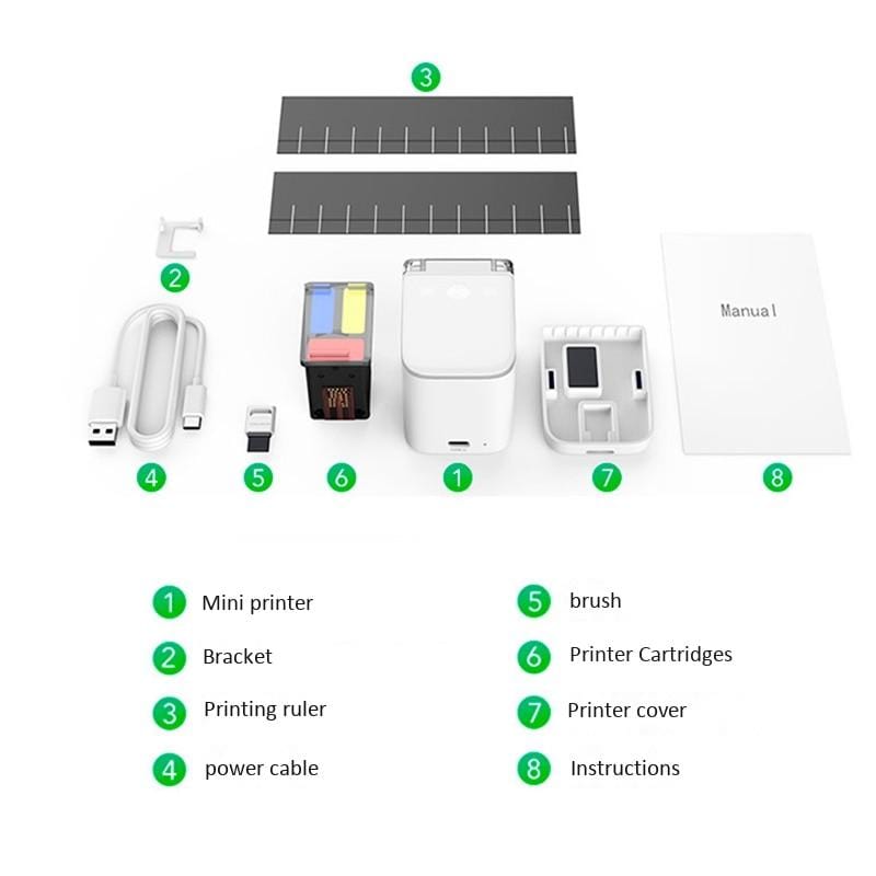 PalmPrinter - Handheld Inkjet Color Printer