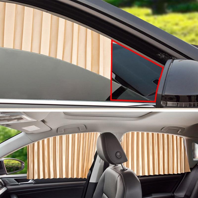 SlideNShade - Magnetic Car Window Sliding Curtain