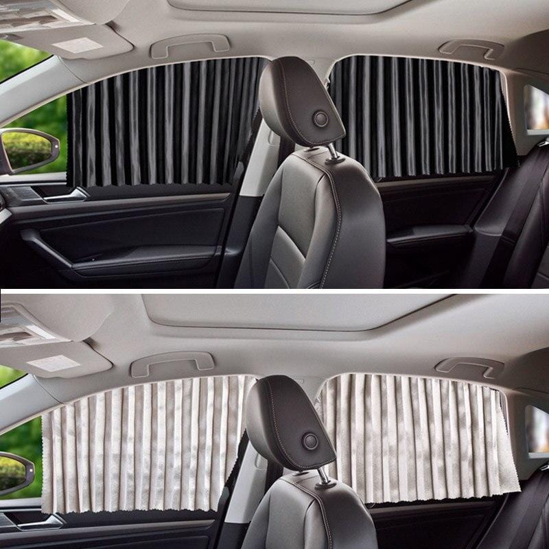 SlideNShade - Magnetic Car Window Sliding Curtain