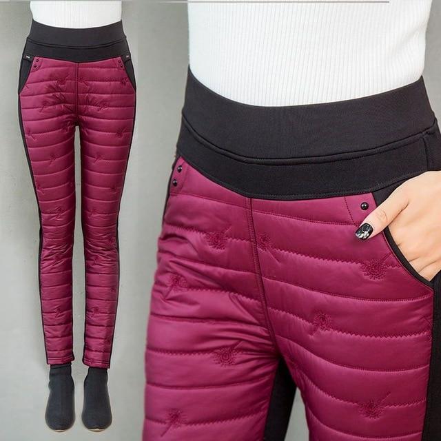 ThermoPlus - High Waist Winter Down Pants