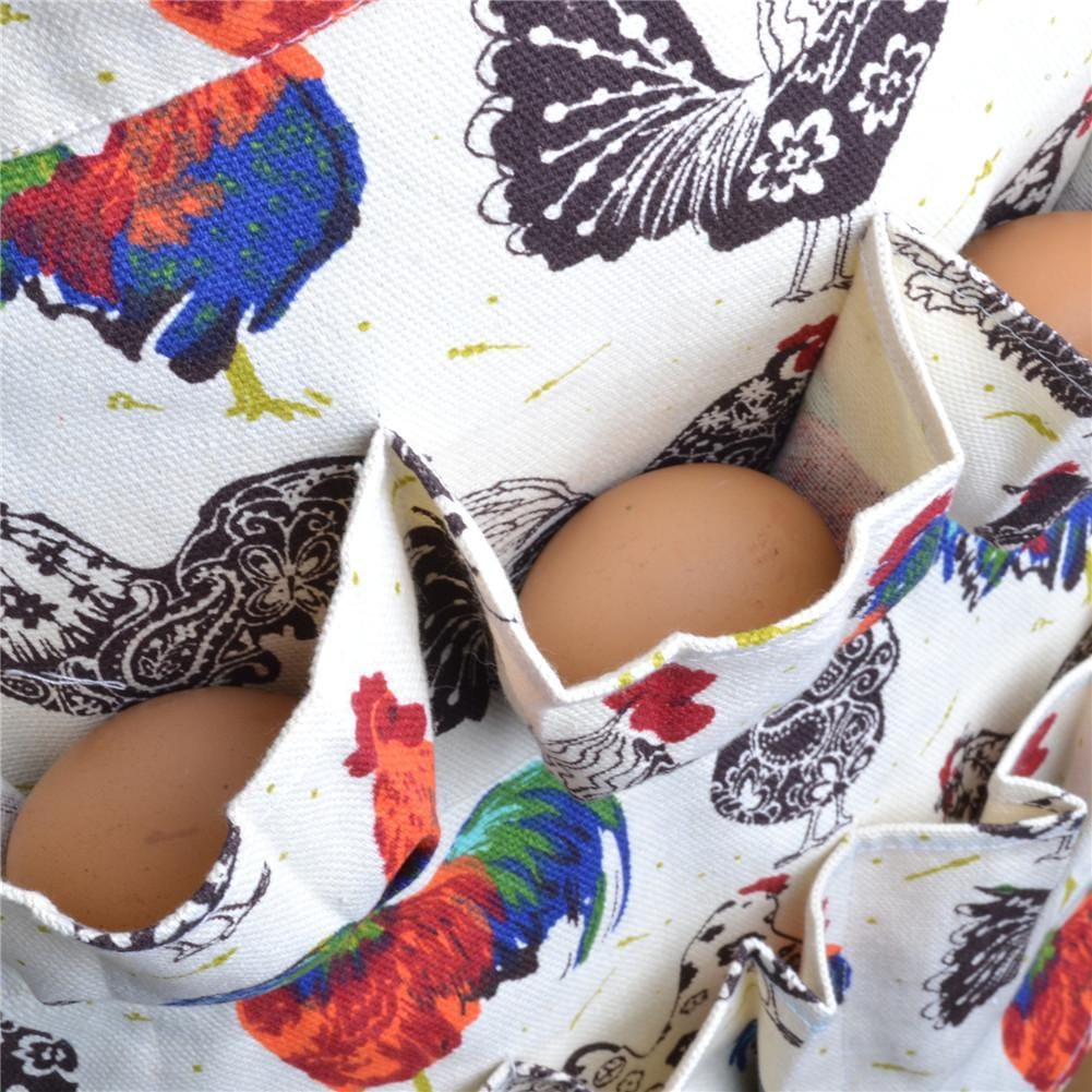 EggPron - 12 Pockets Egg Collecting Apron