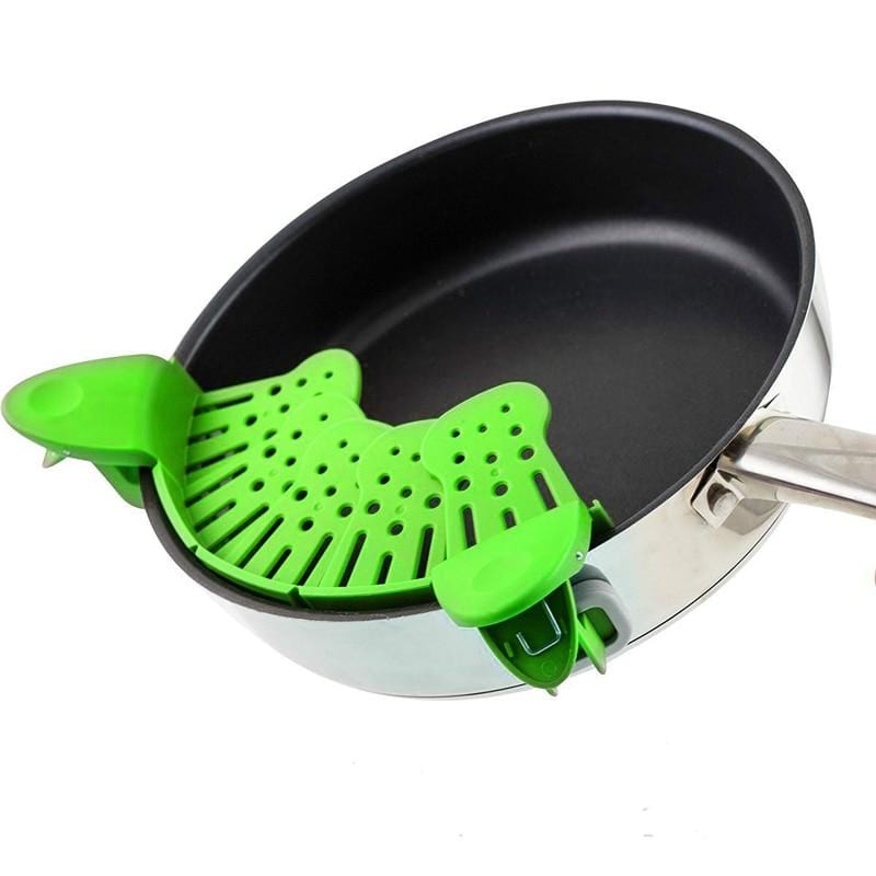 SnapNDrain - Retractable Fit-All Pot Strainer