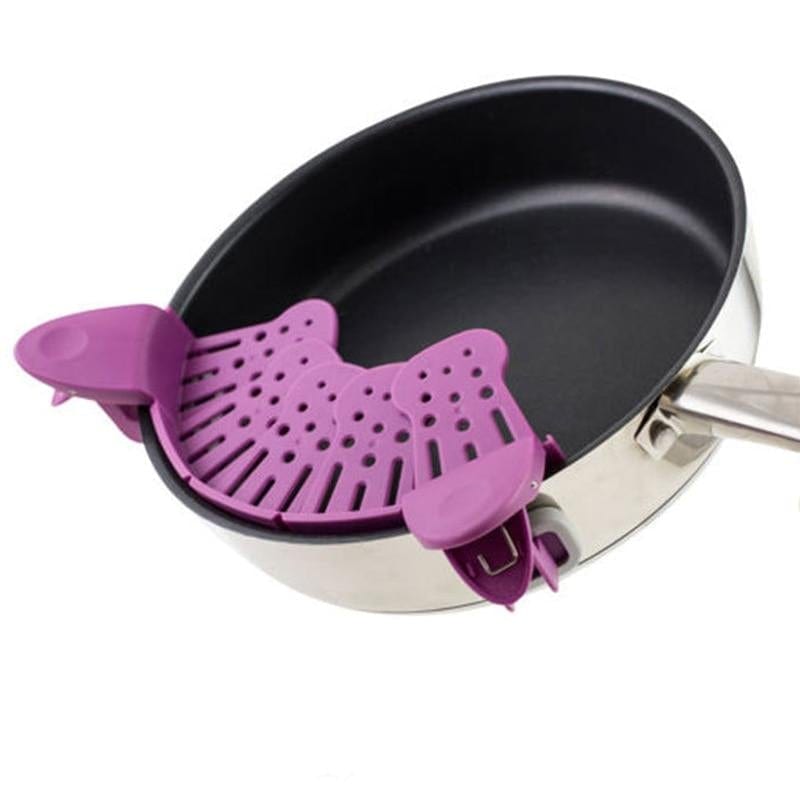 SnapNDrain - Retractable Fit-All Pot Strainer