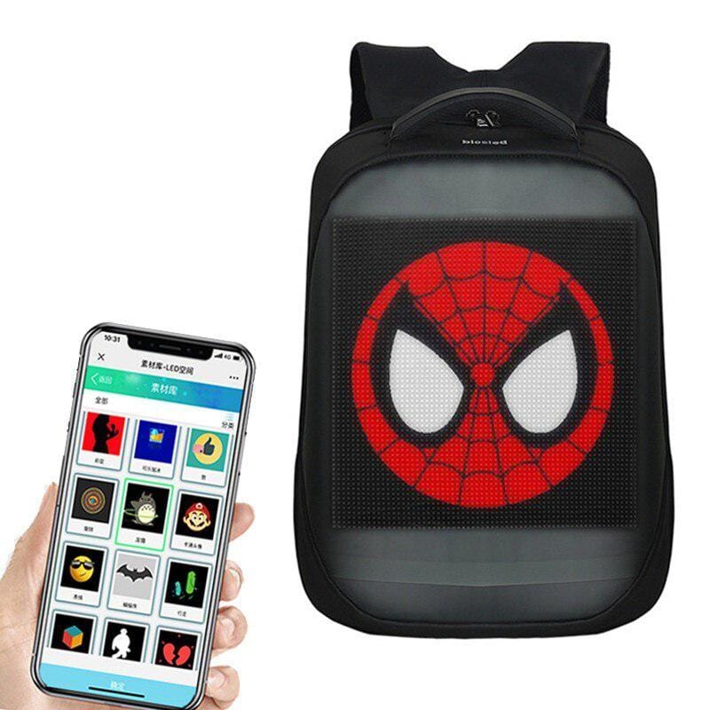 PixelBag - Smart LED Screen Display Backpack