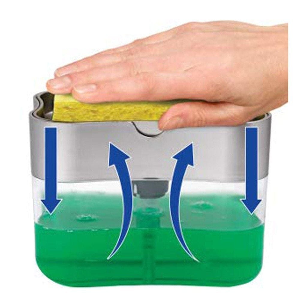 SpongePump - Soap Dispensing Sponge Rack