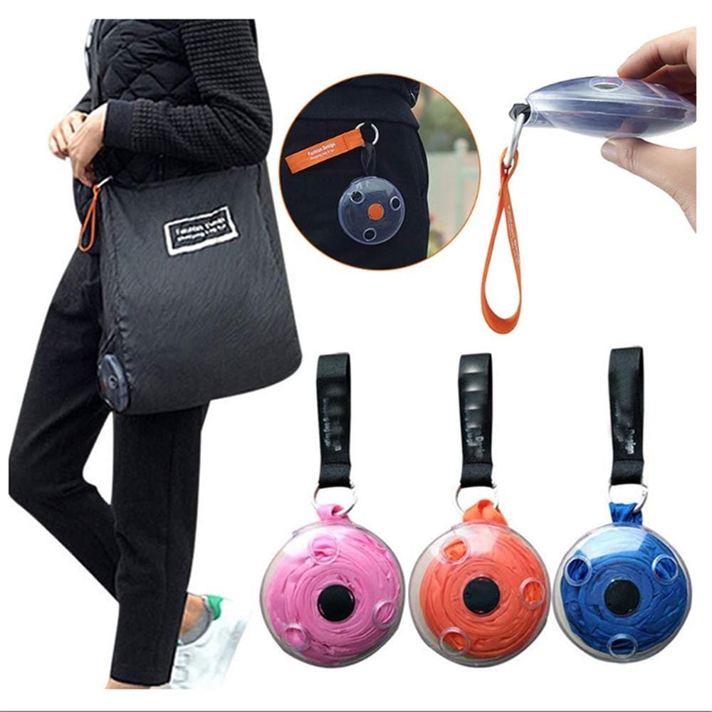 DiscBag - Portable Disc Folding Reusable Shopping Bag