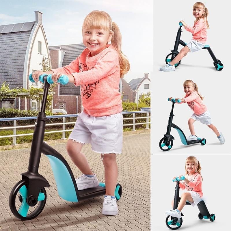 TriRide - Interchangeable 3 In 1 Children Scooter