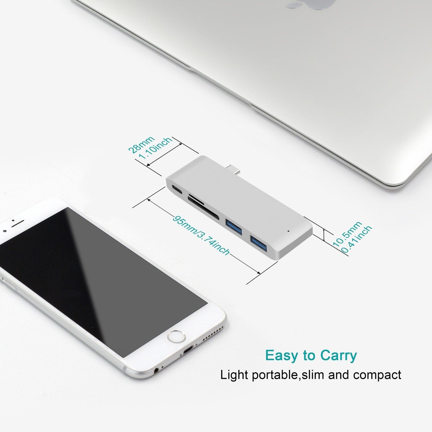 HubMax - USB C Hub Complete Multiport Adapter