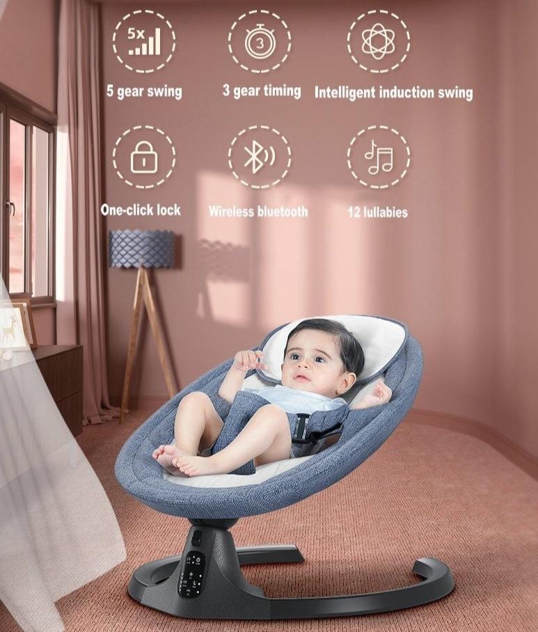 Rocky - Smart Baby Swing & Bluetooth Rocker