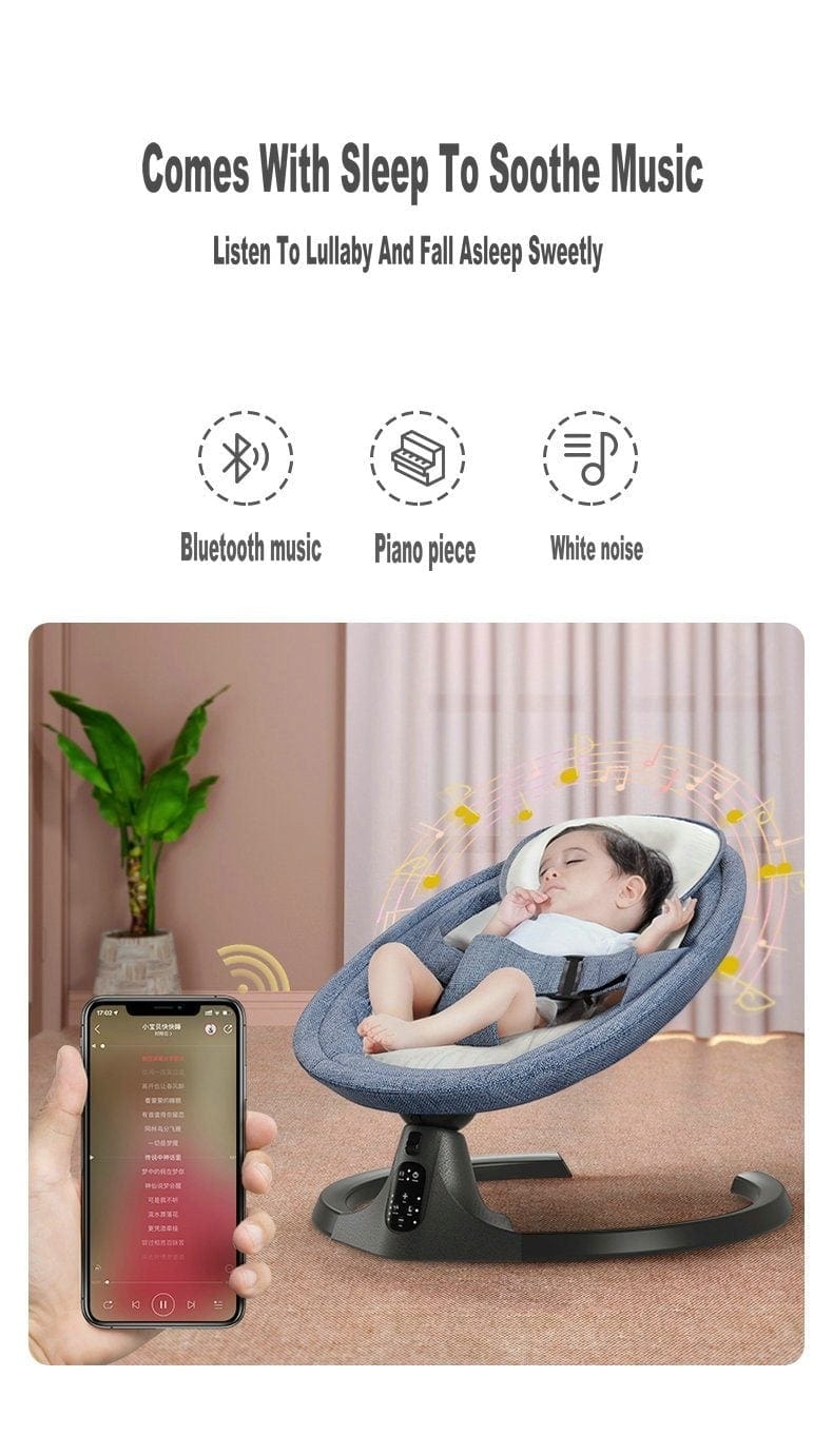 Rocky - Smart Baby Swing & Bluetooth Rocker