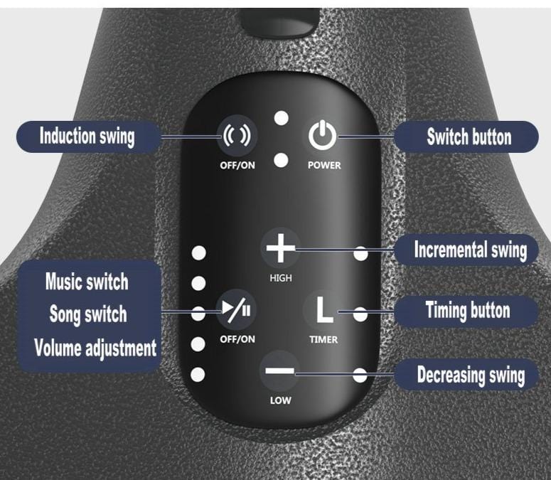 Rocky - Smart Baby Swing & Bluetooth Rocker