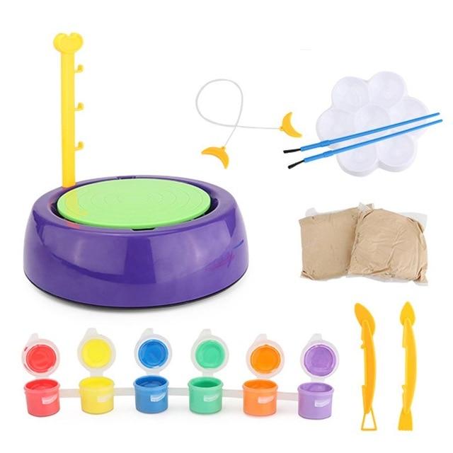 LilPotter - Pottery Wheel Studio Kit for Kids