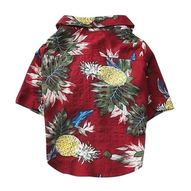 AlohaPet - Summer Hawaiian Dog Shirt