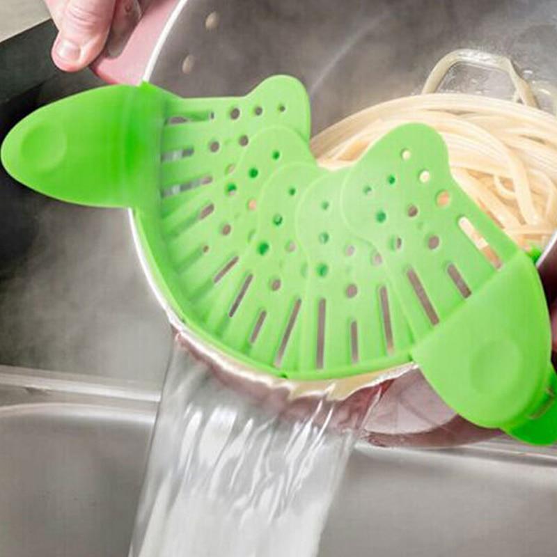 SnapNDrain - Retractable Fit-All Pot Strainer