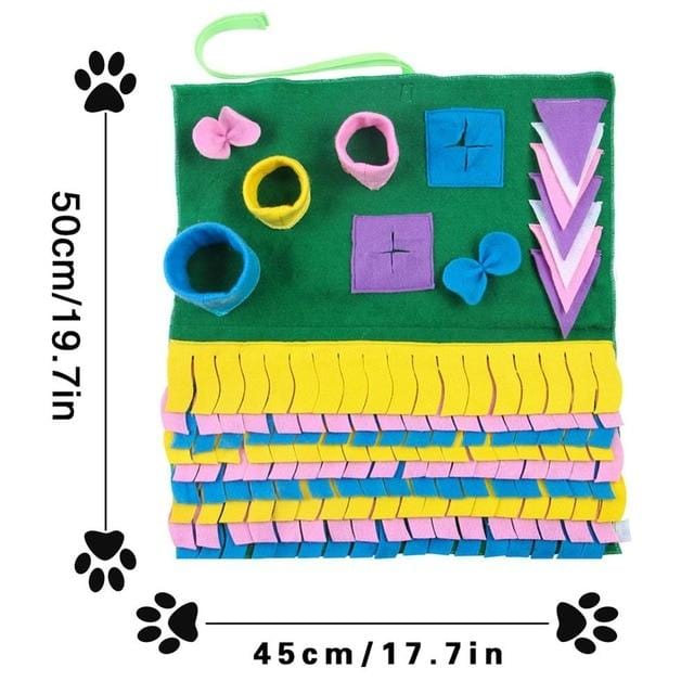 WoofSnuff - Dog Snuffle Mat Puzzle Feeder