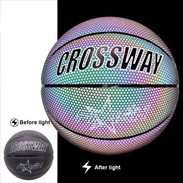 HoloBall - Holographic Reflective Glowing Basketball