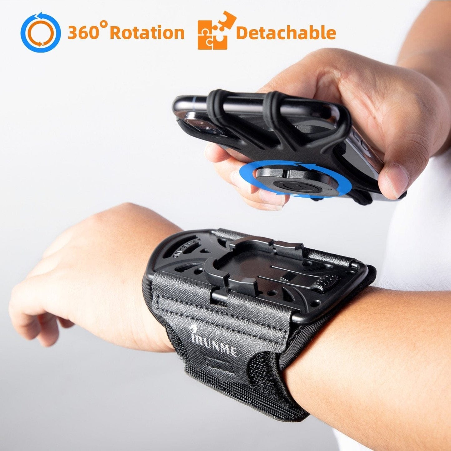 ActiveGo - Rotating Sport Wrist Armband Phone Holder