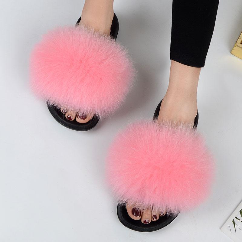 FabFlurry - Ladies Luxury Fluffy Slides