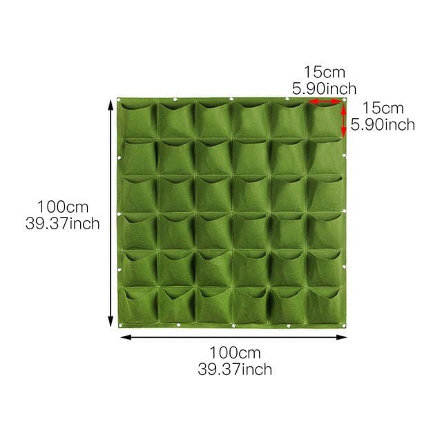 GreenPockets - Vertical Garden Grow Bags