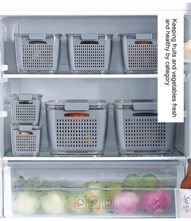 FreshKeep - Multifunctional Produce Fresh Keeping Storage Box