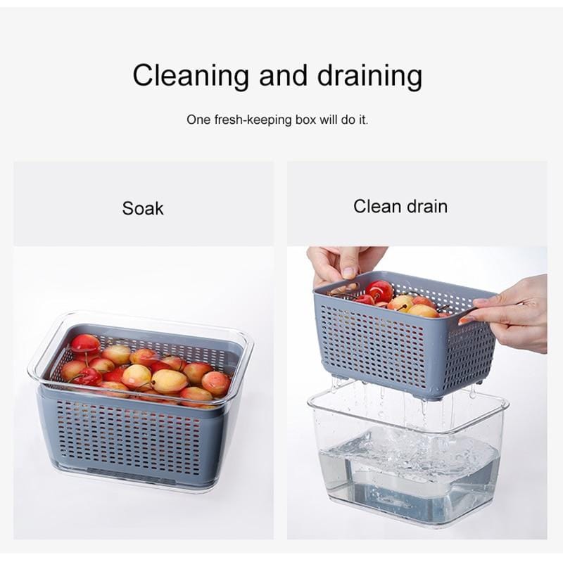 FreshKeep - Multifunctional Produce Fresh Keeping Storage Box