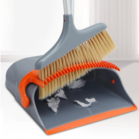 SweepBuddies - Self Cleaning Broom and Dustpan Set