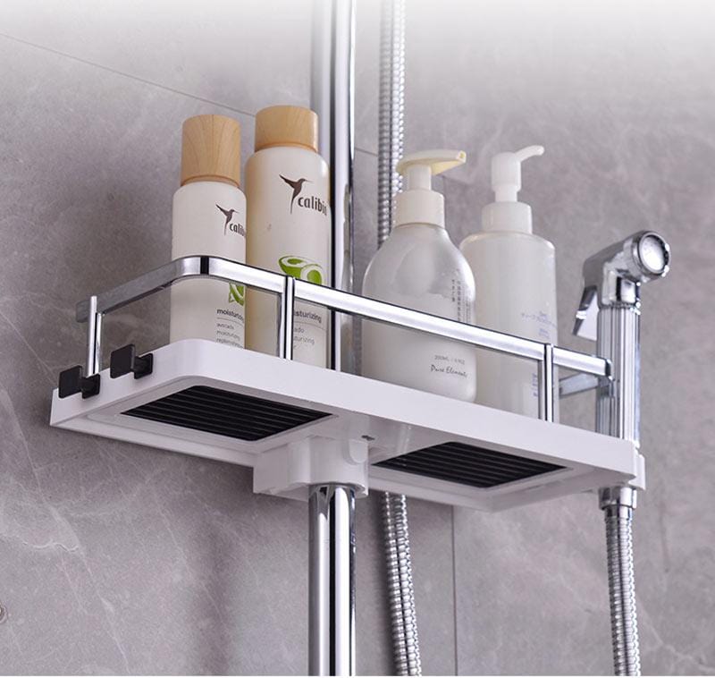 ShowerBranch - Punch-Free Instant Shower Organizer Rack