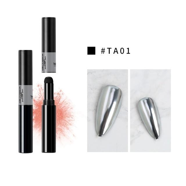 ChromeStick - Nail Art Mirror Effect Air Cushion Powder Pen