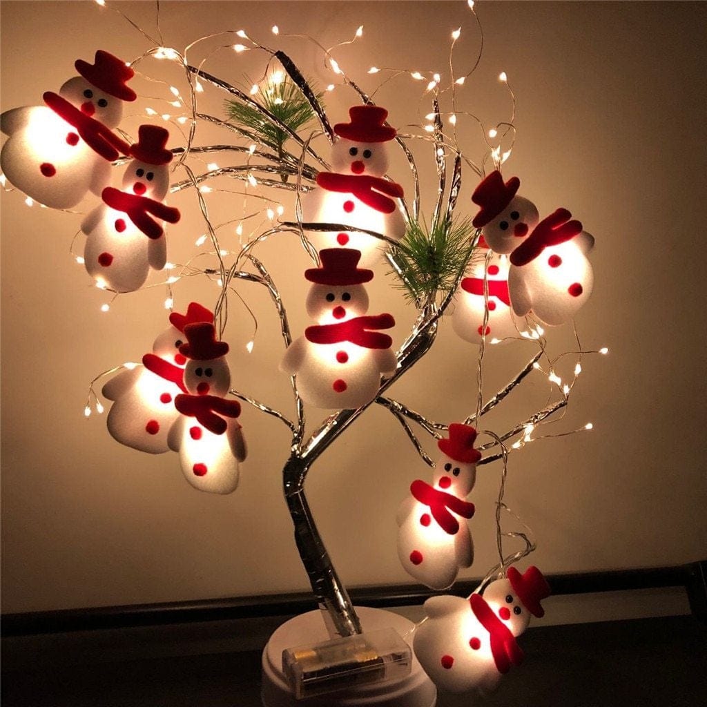 SnowLights - Snowmen LED Christmas String Lights