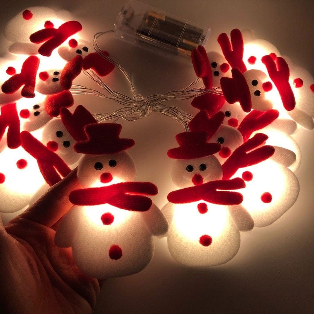 SnowLights - Snowmen LED Christmas String Lights