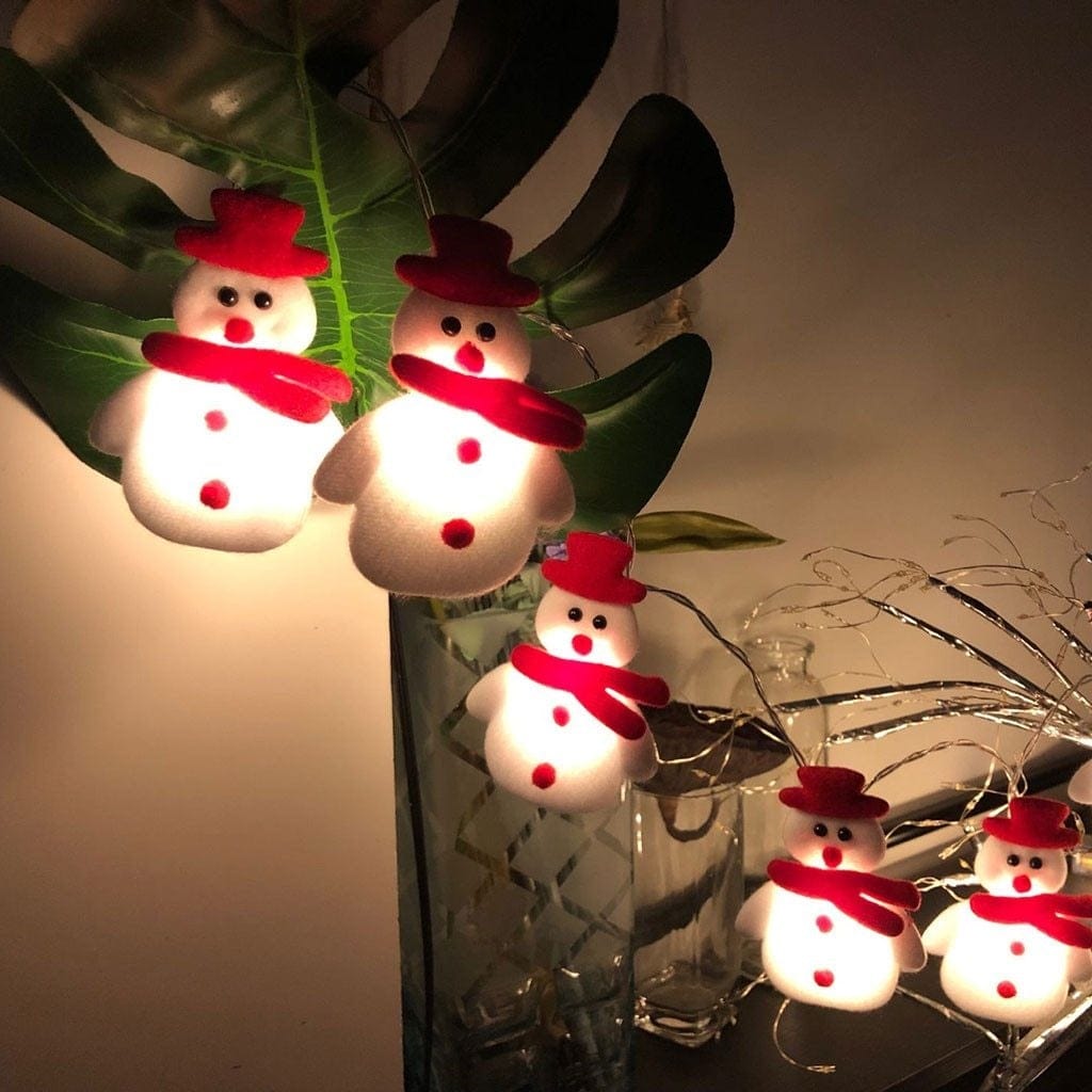 SnowLights - Snowmen LED Christmas String Lights