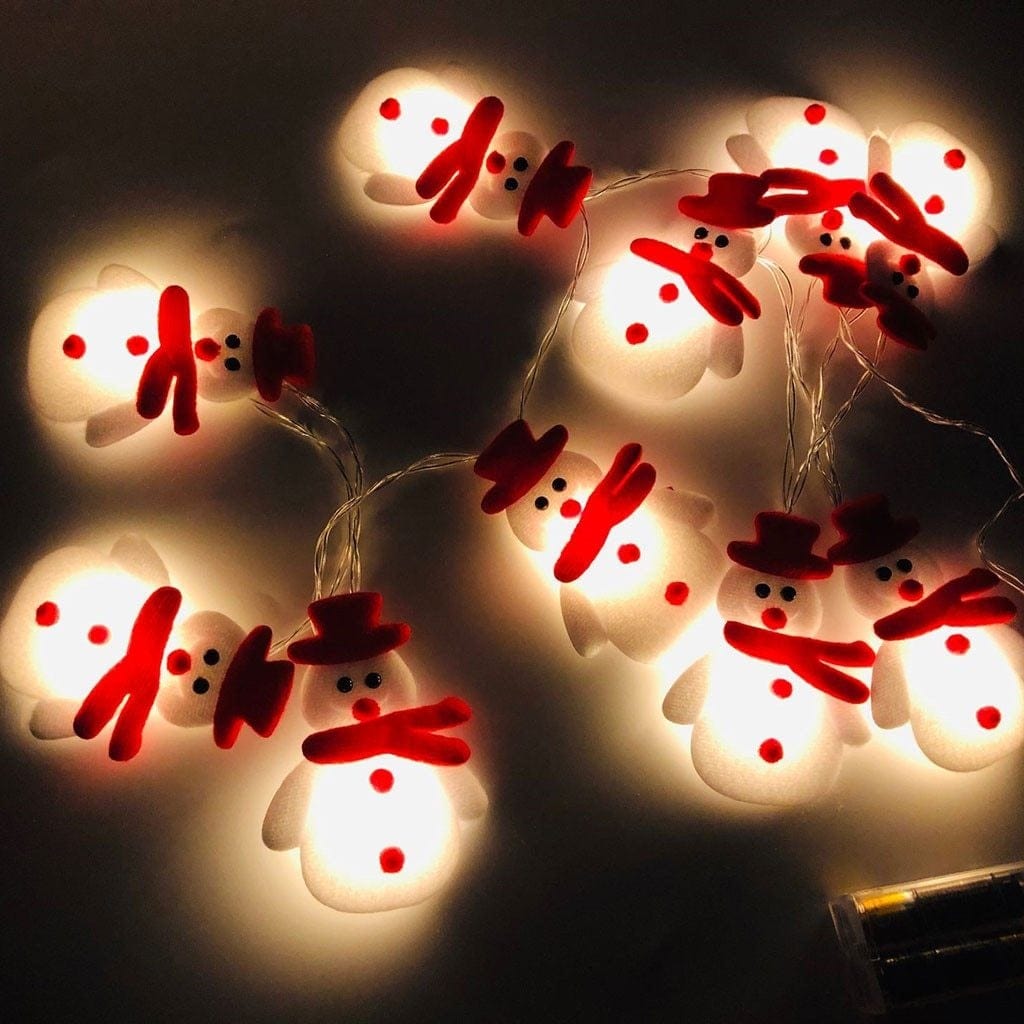 SnowLights - Snowmen LED Christmas String Lights