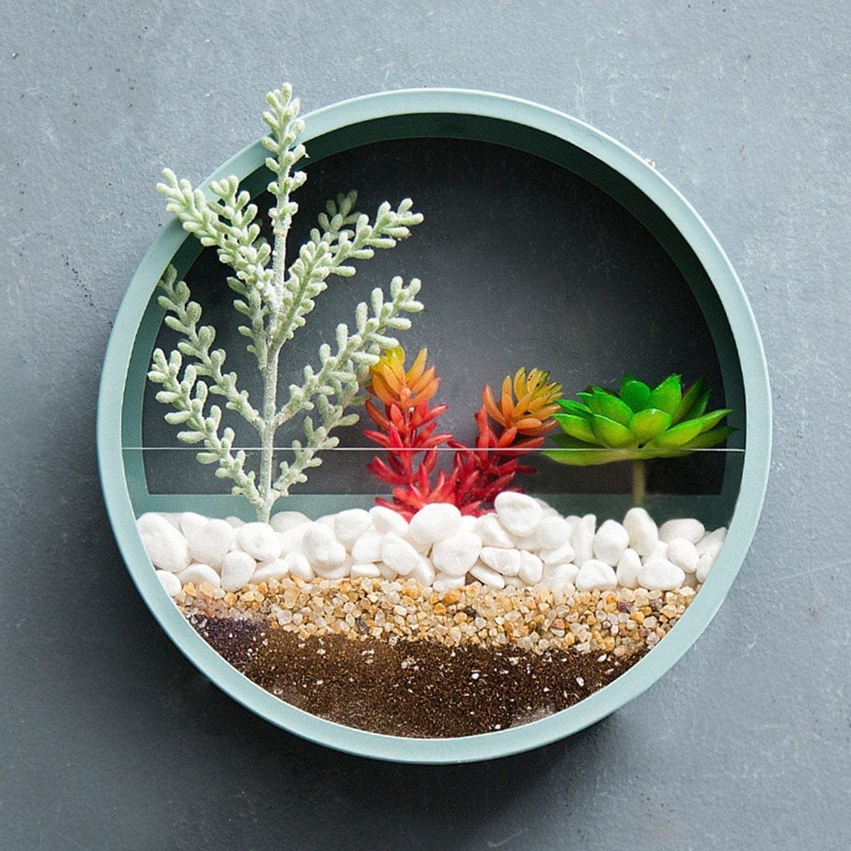 WallVee - Creative Round Wall Mounted Vase