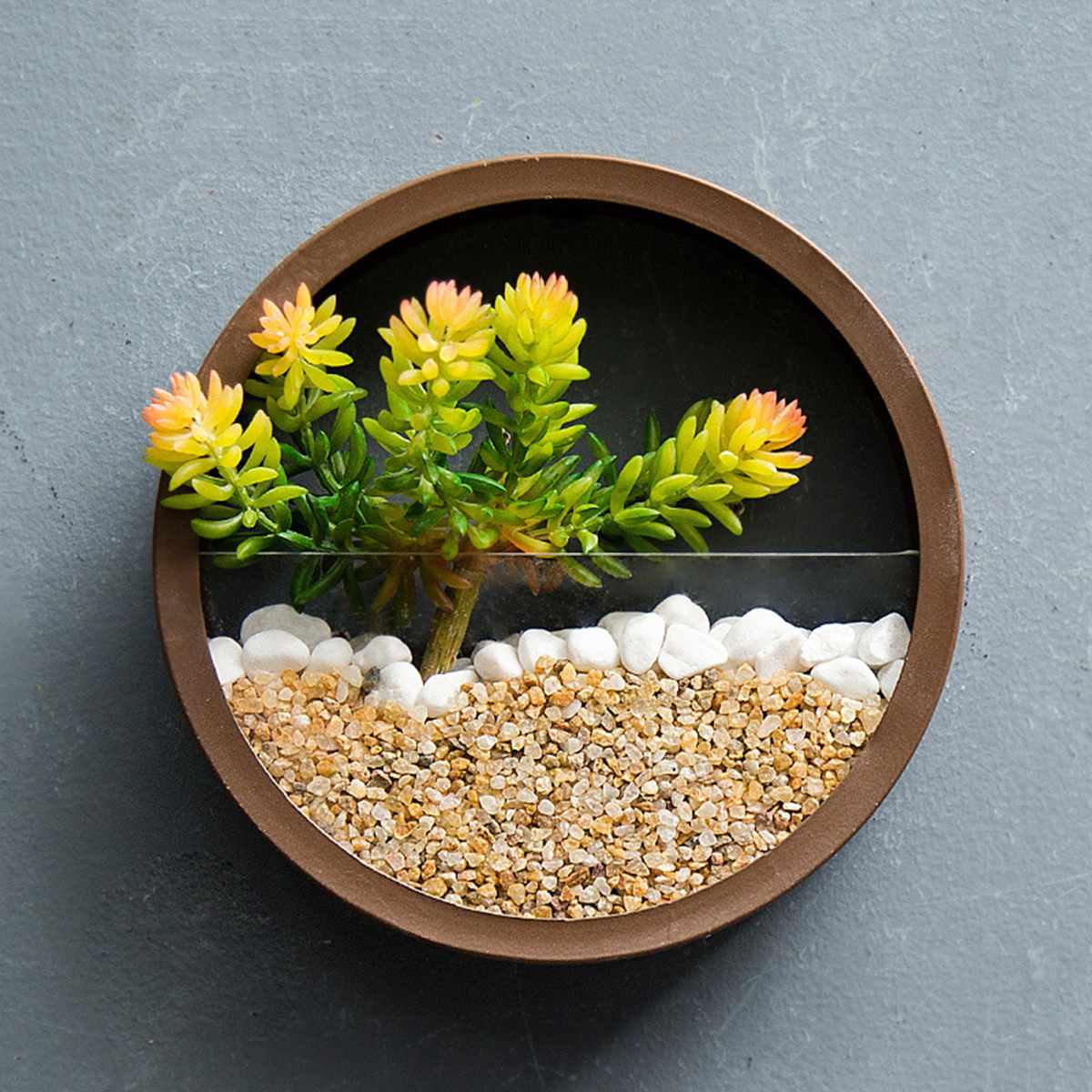 WallVee - Creative Round Wall Mounted Vase