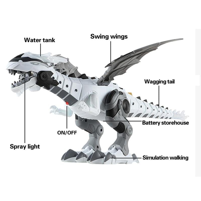 FlameWalker - Walking and Mist Breathing Dragon Robot