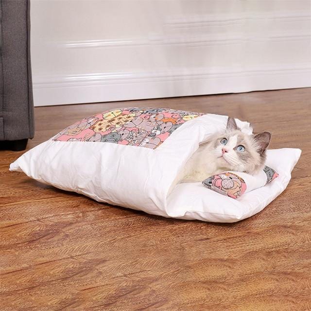 KatKamp - Extra Comfy & Warm Cat Sleeping Bag