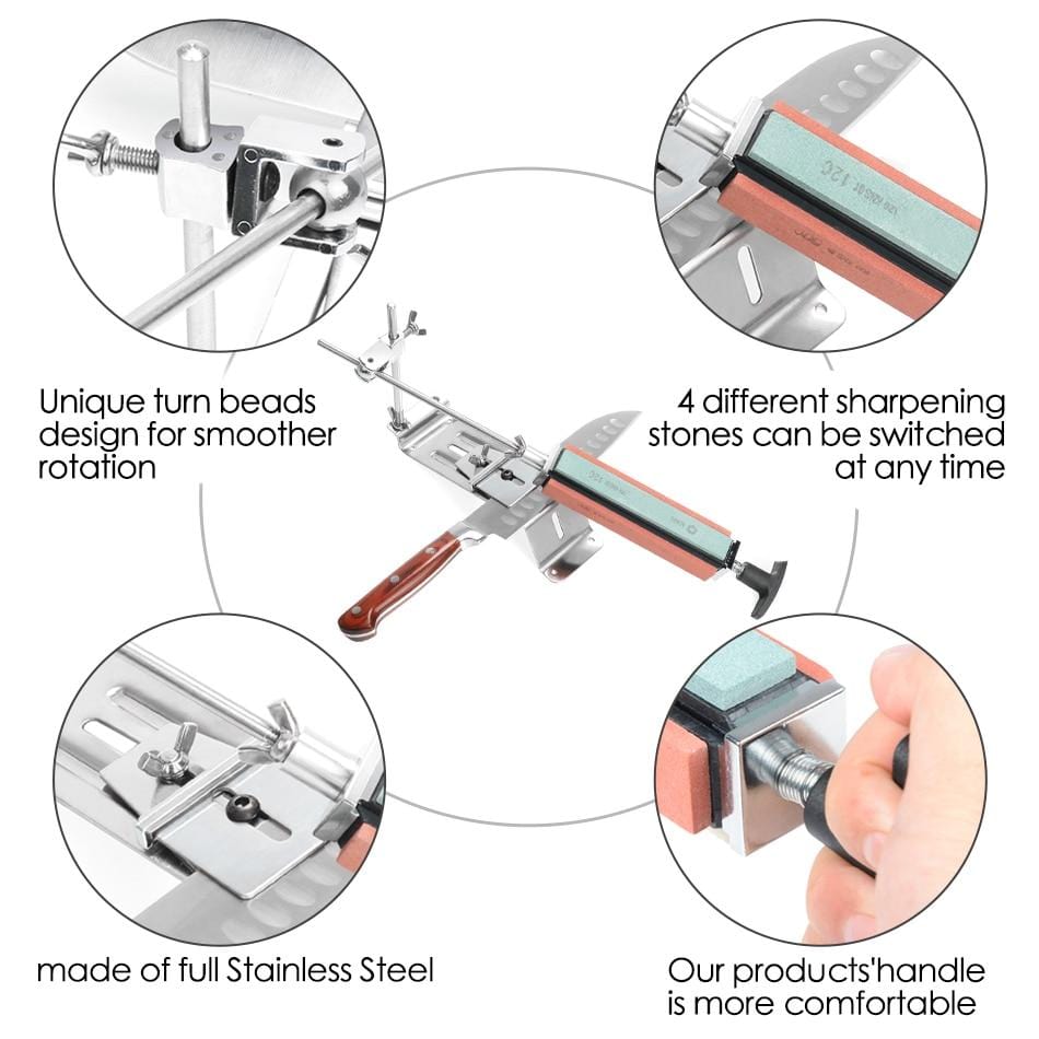 Sharping Station - No Fail Professional Knife Sharpening Kit