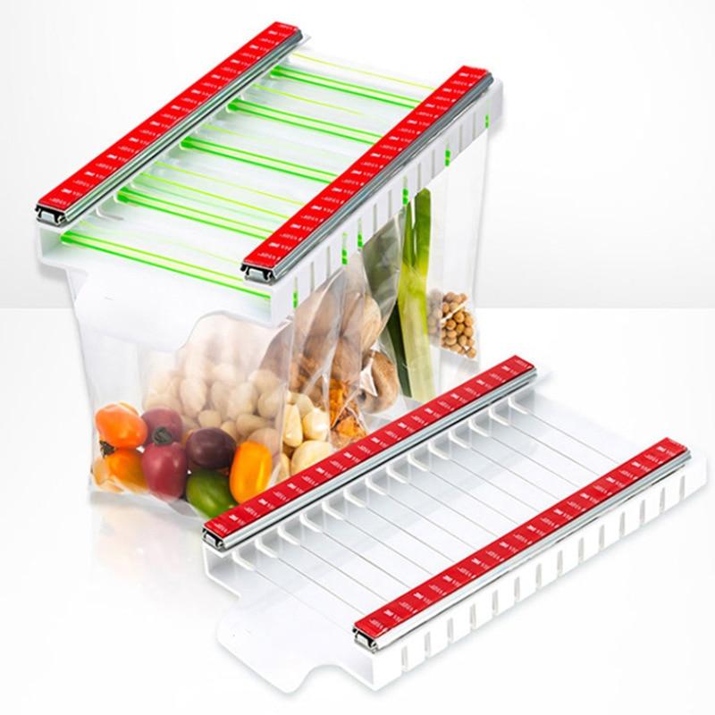 ZipSlider - Ziploc Slide Out Fridge Organizer