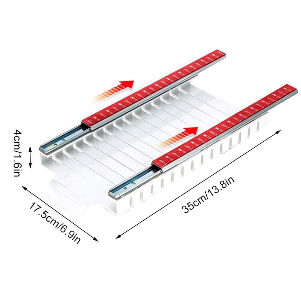 ZipSlider - Ziploc Slide Out Fridge Organizer