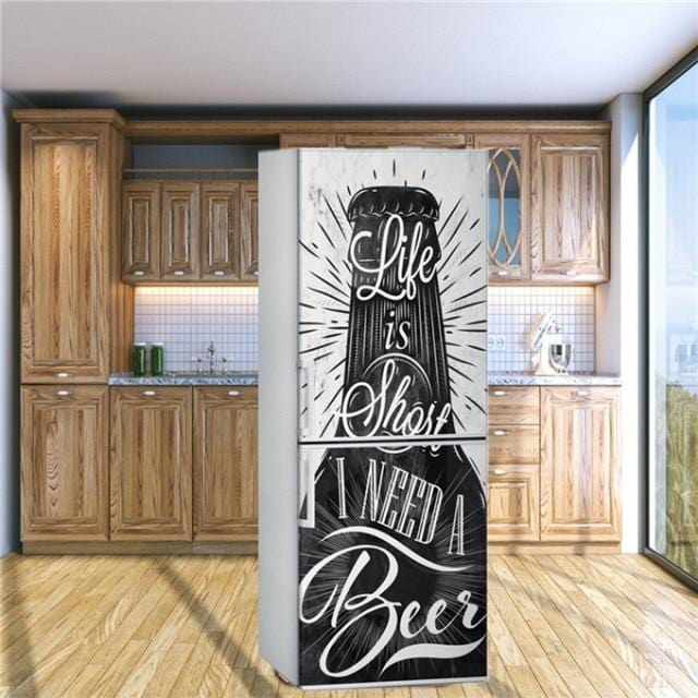 FridgeArt - 3D Refrigerator Vinyl Skin