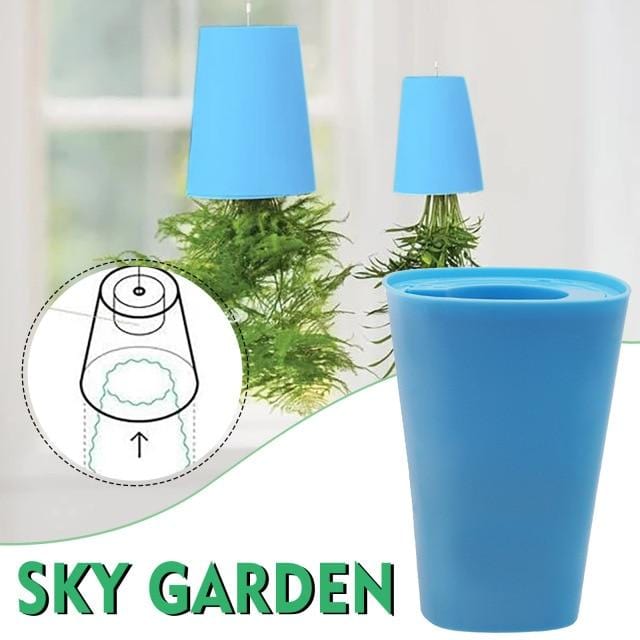 Sky Garden - Creative Upside Down Self Watering Sky Planting Pot