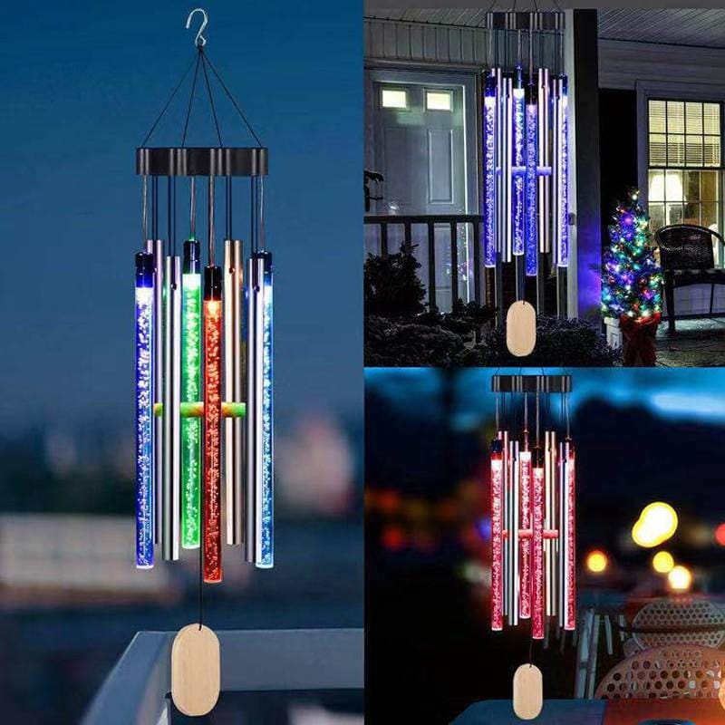 ChimeMagic - Solar Powered LED Windchimes