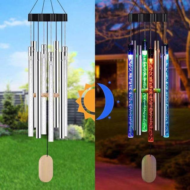 ChimeMagic - Solar Powered LED Windchimes