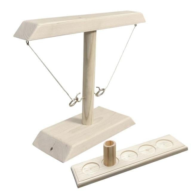 SwingNHook - Wooden Hook and Ring Toss Battle Game