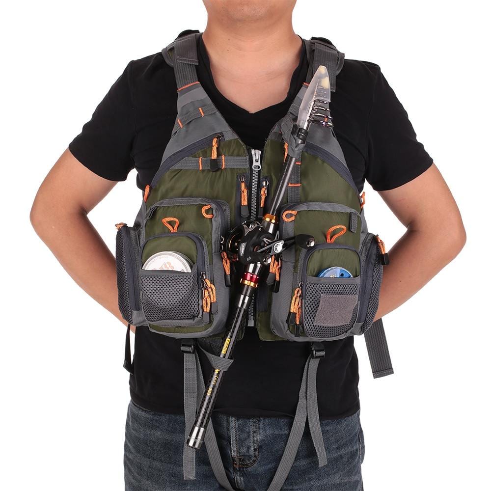 UltiVest - Multi-Pockets Fishing Life Vest