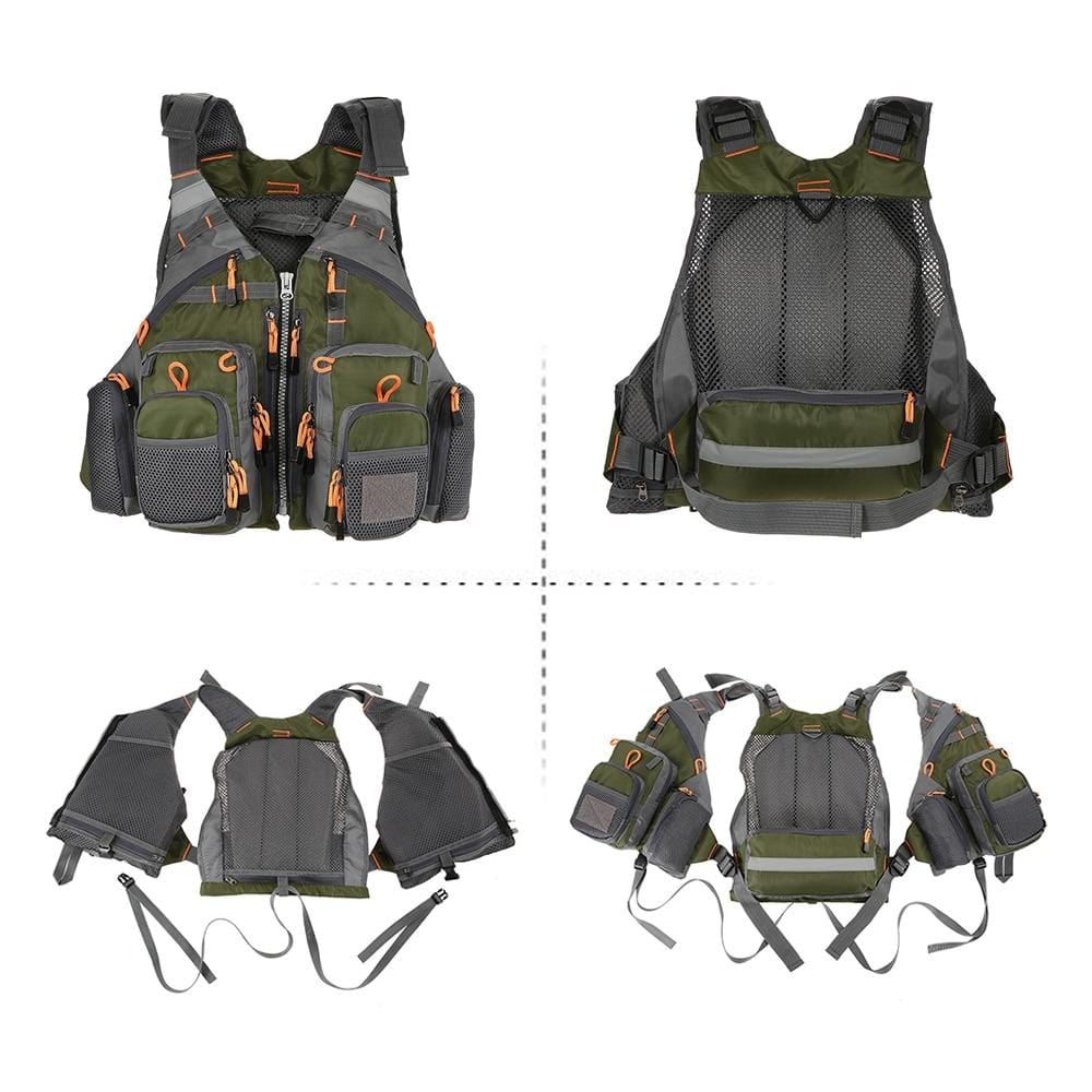 UltiVest - Multi-Pockets Fishing Life Vest