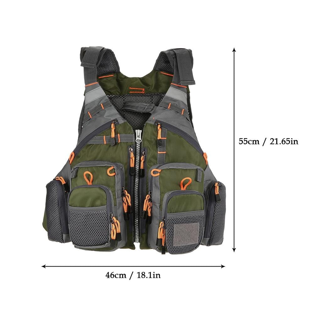 UltiVest - Multi-Pockets Fishing Life Vest