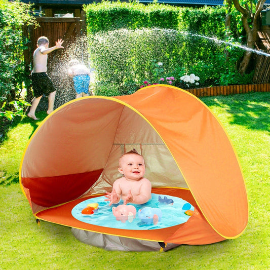 DipNShade - Pop Up Baby Sunshade Pool Tent